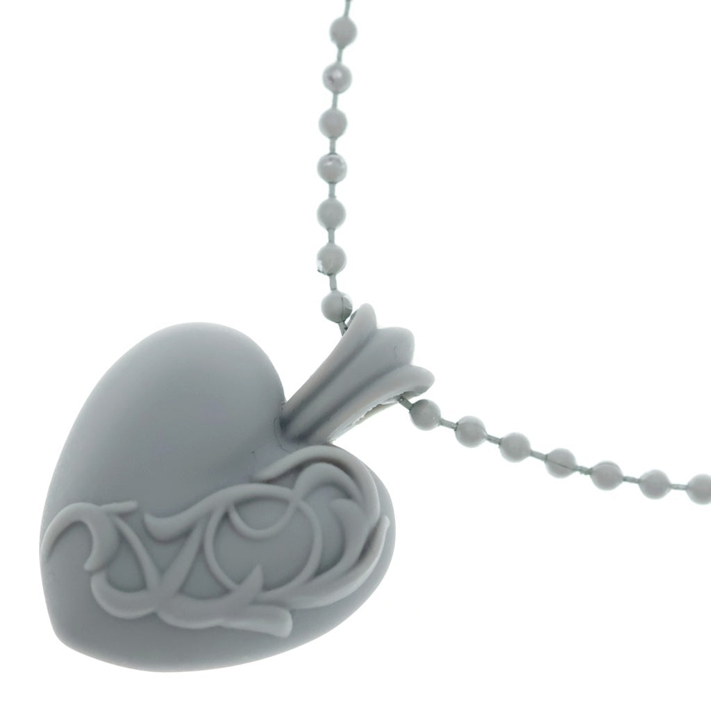 CHROME HEARTS(クロムハーツ) RUBBER HEART ラバーハート ラバーシリコンネックレス