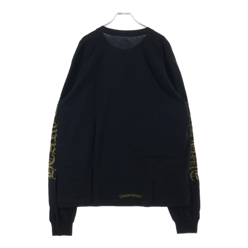 CHROME HEARTS(クロムハーツ) CH L S 1 ネックロゴ長袖カットソー