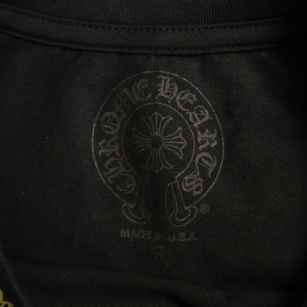 CHROME HEARTS(クロムハーツ) CH L S 1 ネックロゴ長袖カットソー