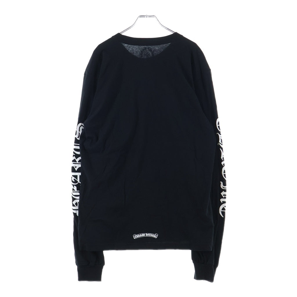 CHROME HEARTS(クロムハーツ) CH L S 1 ネックロゴ長袖カットソー