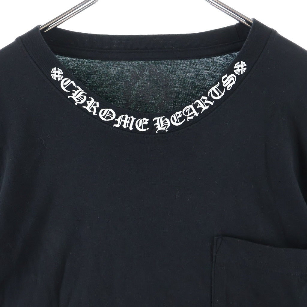 CHROME HEARTS(クロムハーツ) CH L S 1 ネックロゴ長袖カットソー