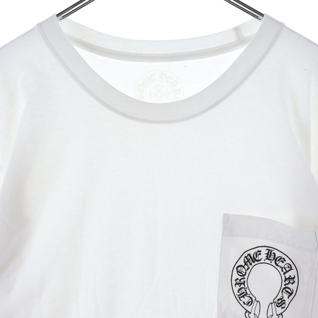 CHROME HEARTS(クロムハーツ) CH L/S T-SHIRT アームフローラル バックホースシュープリント 長袖Tシャツ ロンT