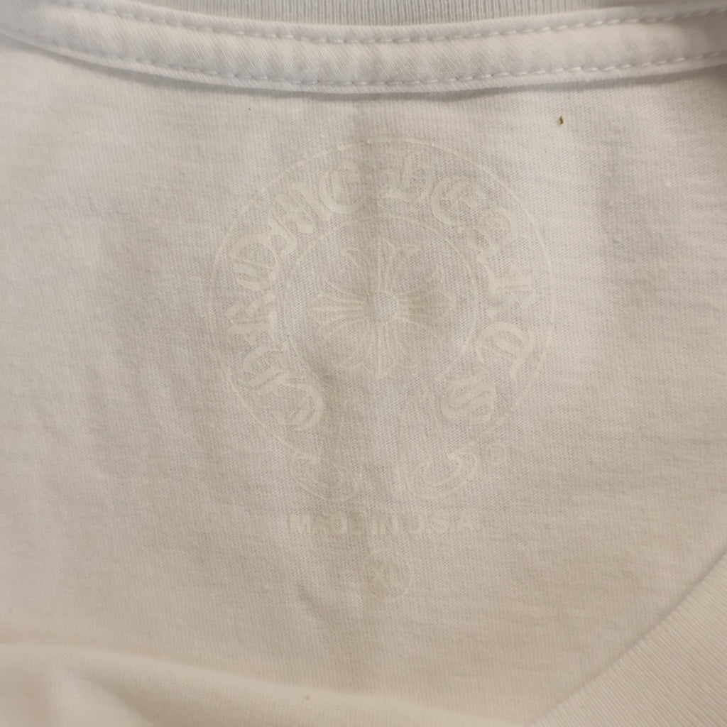 CHROME HEARTS(クロムハーツ) CH L/S T-SHIRT アームフローラル バックホースシュープリント 長袖Tシャツ ロンT