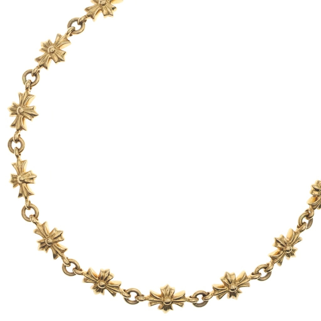 CHROME HEARTS(クロムハーツ) 22K TNY E CH PLS タイニーECHプラス ゴールドネックレス