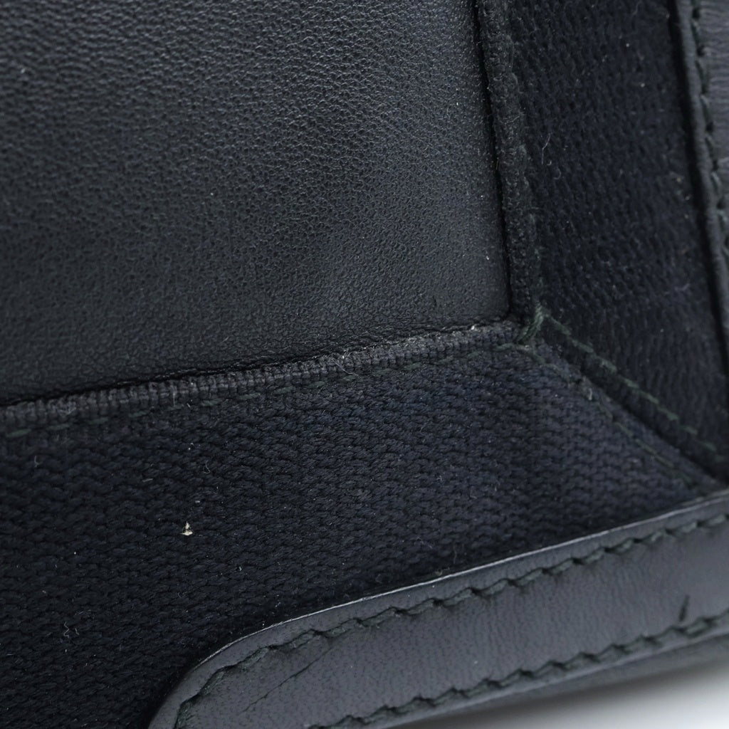 BALENCIAGA(バレンシアガ) ネイビーカバスS レザー ハンドバッグ トートバッグ ブラック 339933 レディース