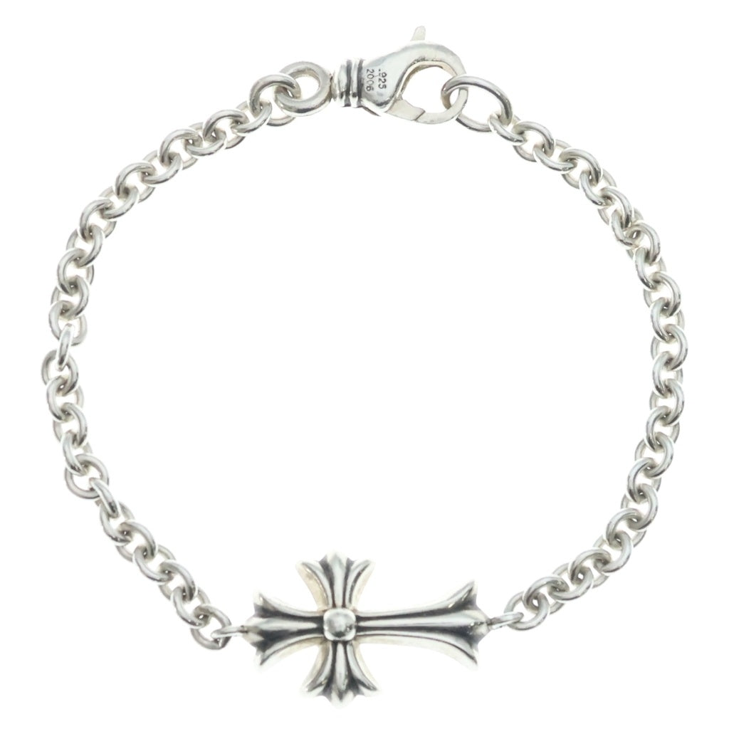 CHROME HEARTS(クロムハーツ) CHN TNY CH CRS タイニーCHクロスチェーン シルバーブレスレット