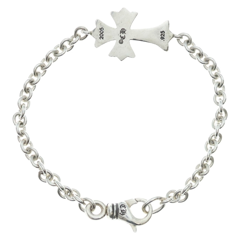 CHROME HEARTS(クロムハーツ) CHN TNY CH CRS タイニーCHクロスチェーン シルバーブレスレット