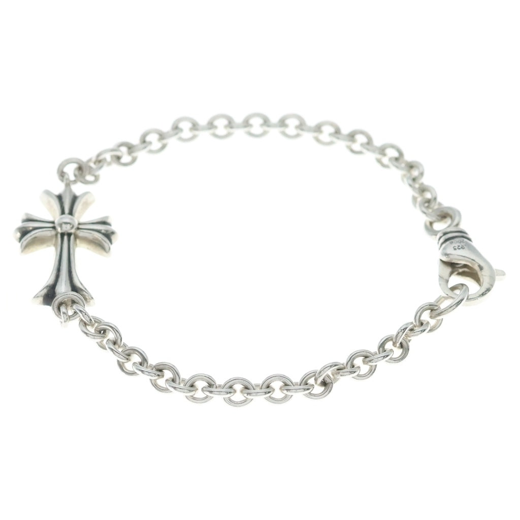 CHROME HEARTS(クロムハーツ) CHN TNY CH CRS タイニーCHクロスチェーン シルバーブレスレット