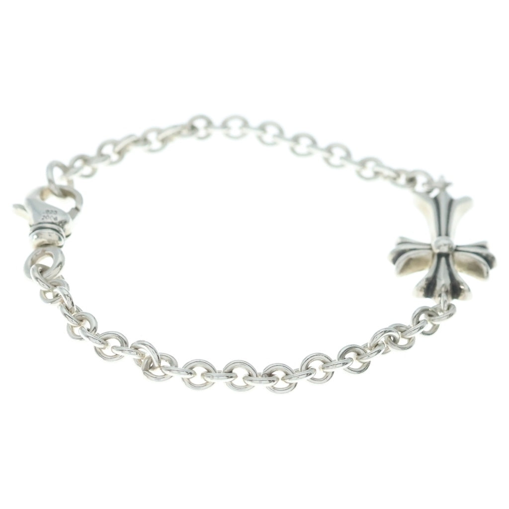CHROME HEARTS(クロムハーツ) CHN TNY CH CRS タイニーCHクロスチェーン シルバーブレスレット