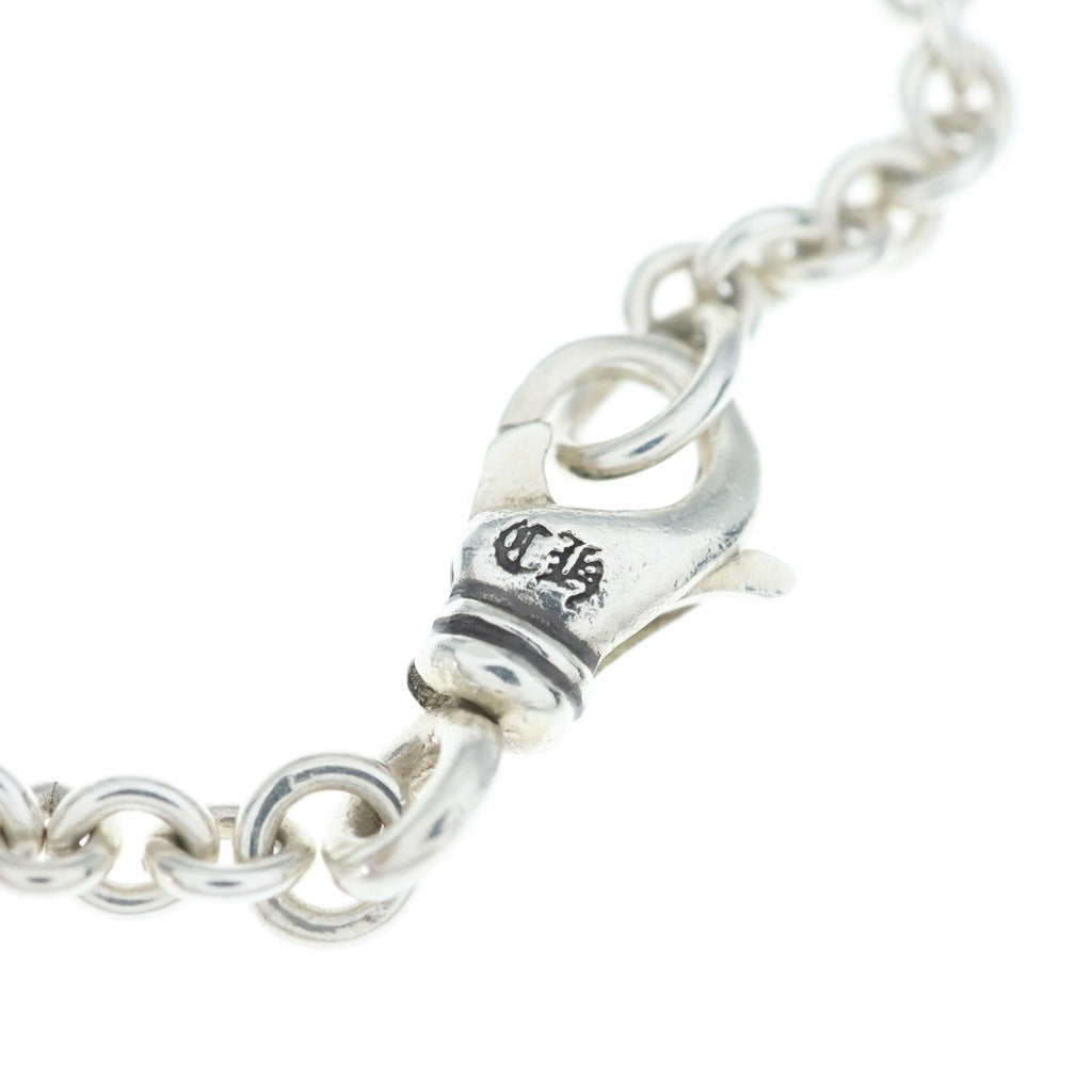 CHROME HEARTS(クロムハーツ) CHN TNY CH CRS タイニーCHクロスチェーン シルバーブレスレット