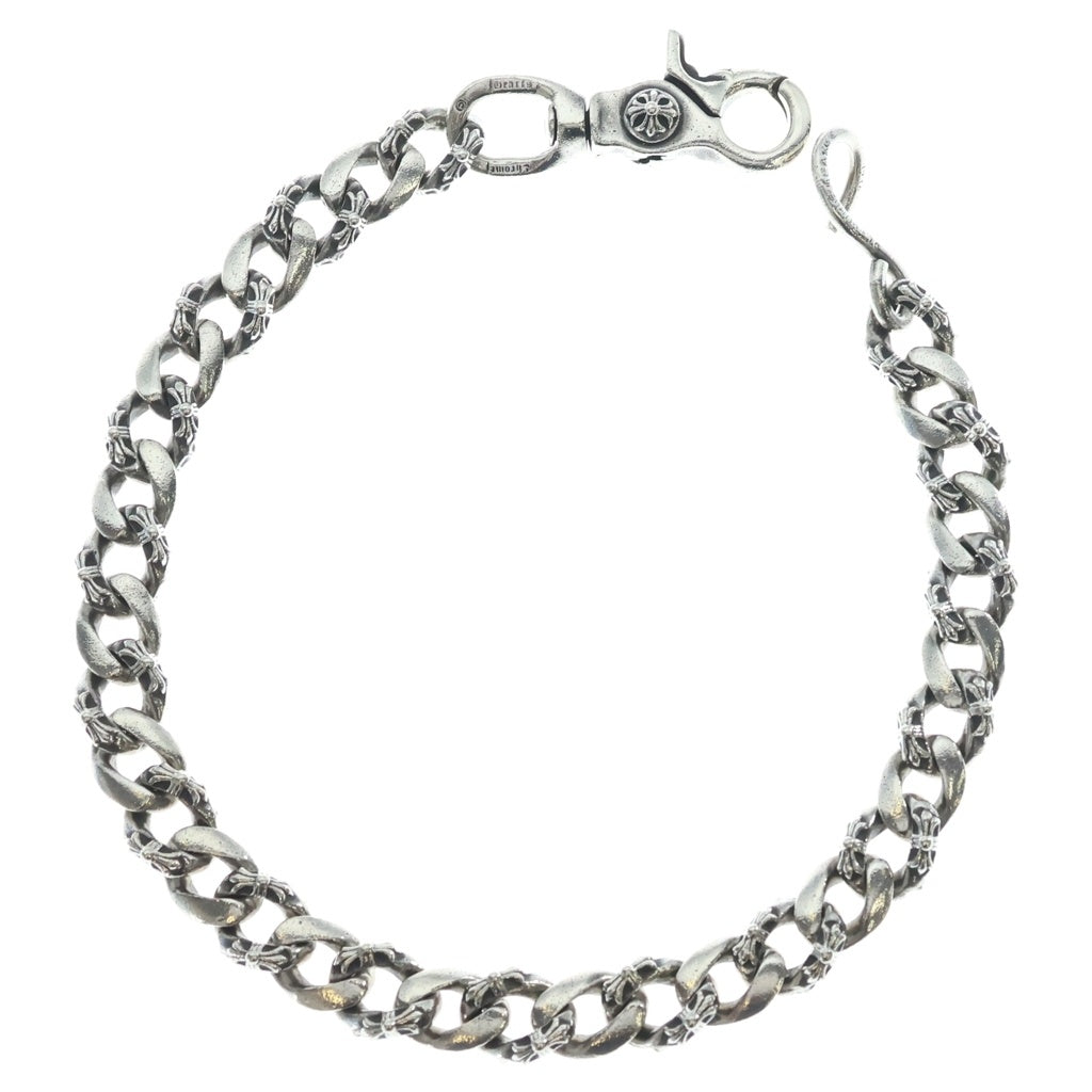 CHROME HEARTS(クロムハーツ) FANCY LONG-S/1クリップロングファンシー ウォレットチェーン シルバー BCA074