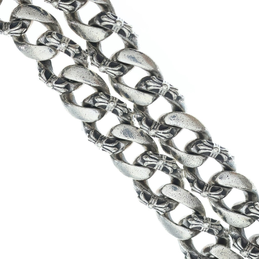 CHROME HEARTS(クロムハーツ) FANCY LONG-S/1クリップロングファンシー ウォレットチェーン シルバー BCA074
