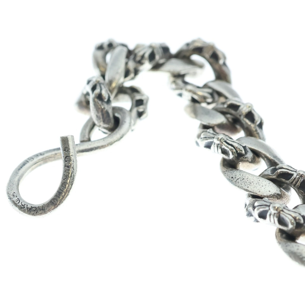 CHROME HEARTS(クロムハーツ) FANCY LONG-S/1クリップロングファンシー ウォレットチェーン シルバー BCA074