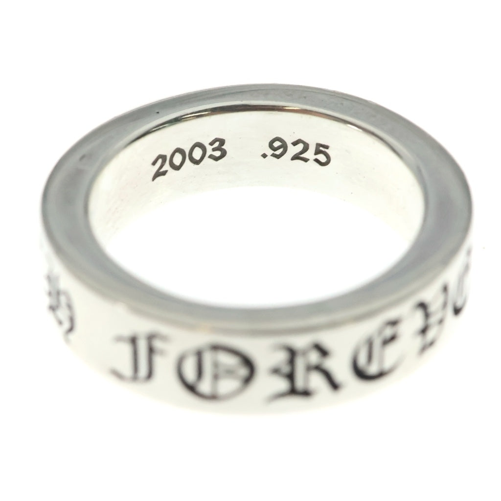 CHROME HEARTS(クロムハーツ) 6mm SPACER FOREVER 6mmスペーサーリング フォーエバーシルバーBCA337