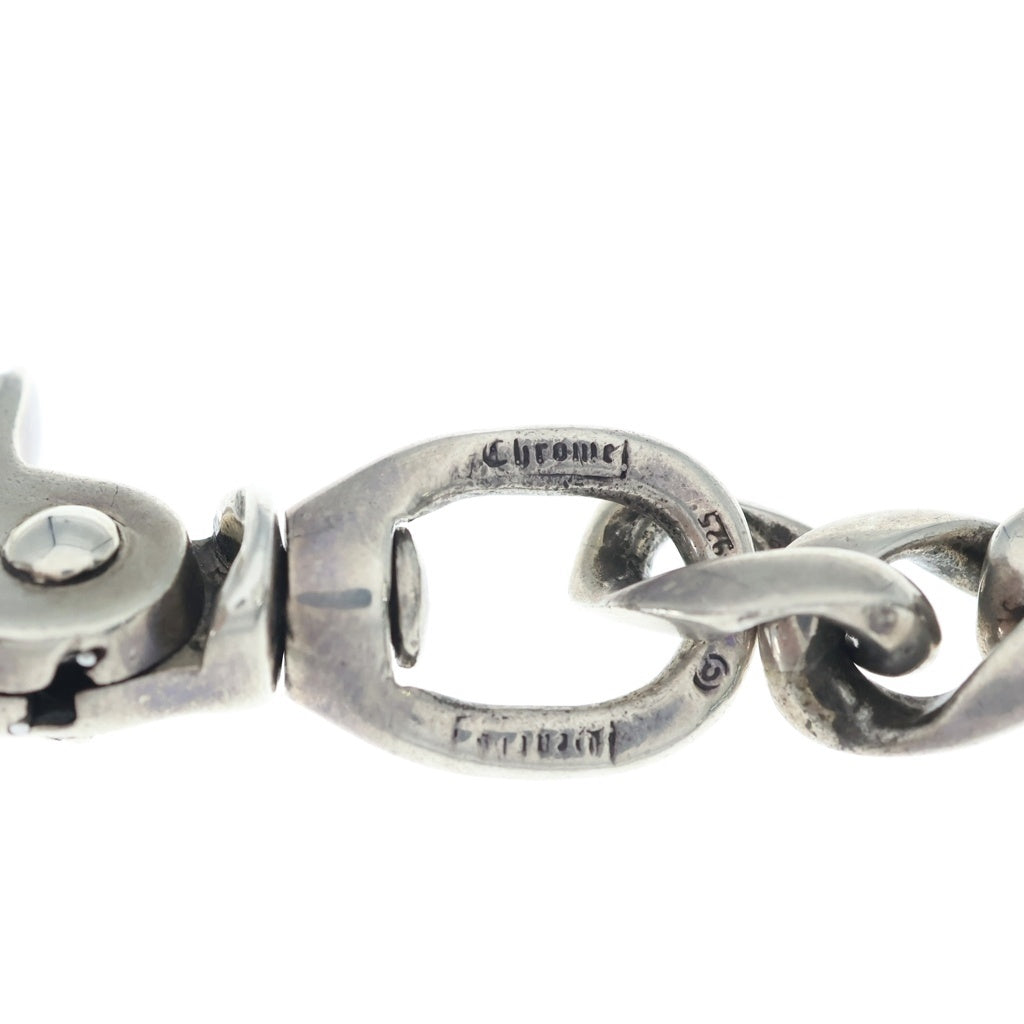 CHROME HEARTS(クロムハーツ) CLASSIC LONG-T/2クリップロングクラシック ウォレットチェーン シルバー BCA066