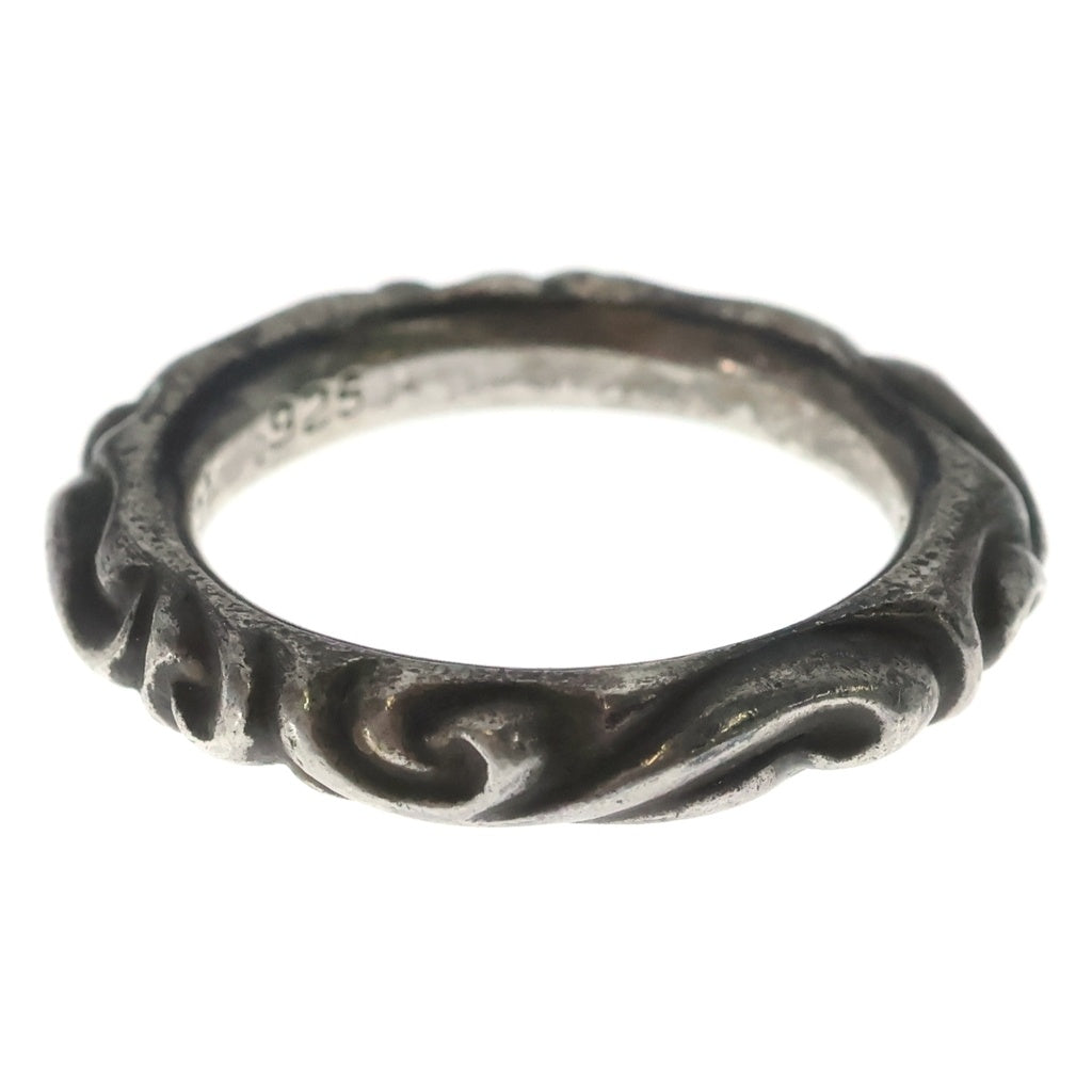 CHROME HEARTS(クロムハーツ) SCRL BAND スクロールバンド リング シルバー BCA351