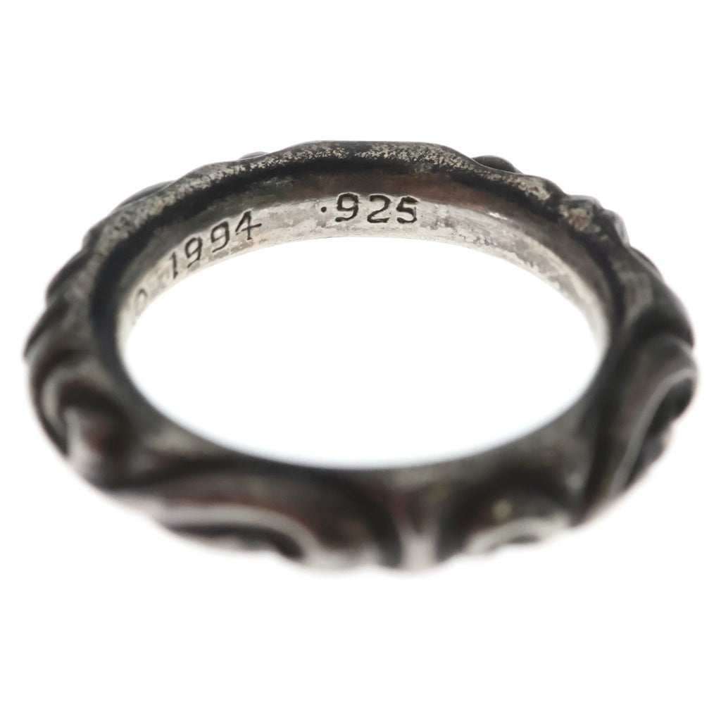 CHROME HEARTS(クロムハーツ) SCRL BAND スクロールバンド リング シルバー BCA351