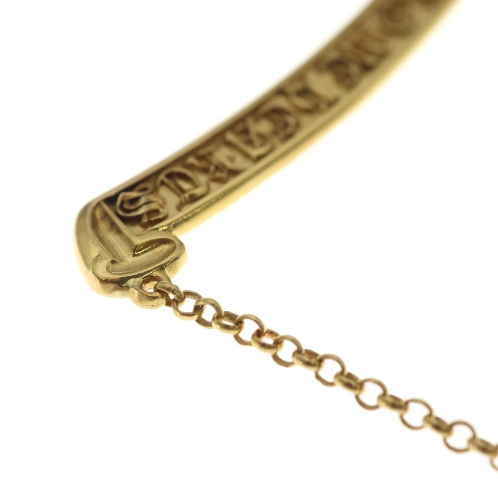 CHROME HEARTS(クロムハーツ) 22K SCROLL LABEL ROLL CHAIN スクロールラベルロールチェーン ネックレス