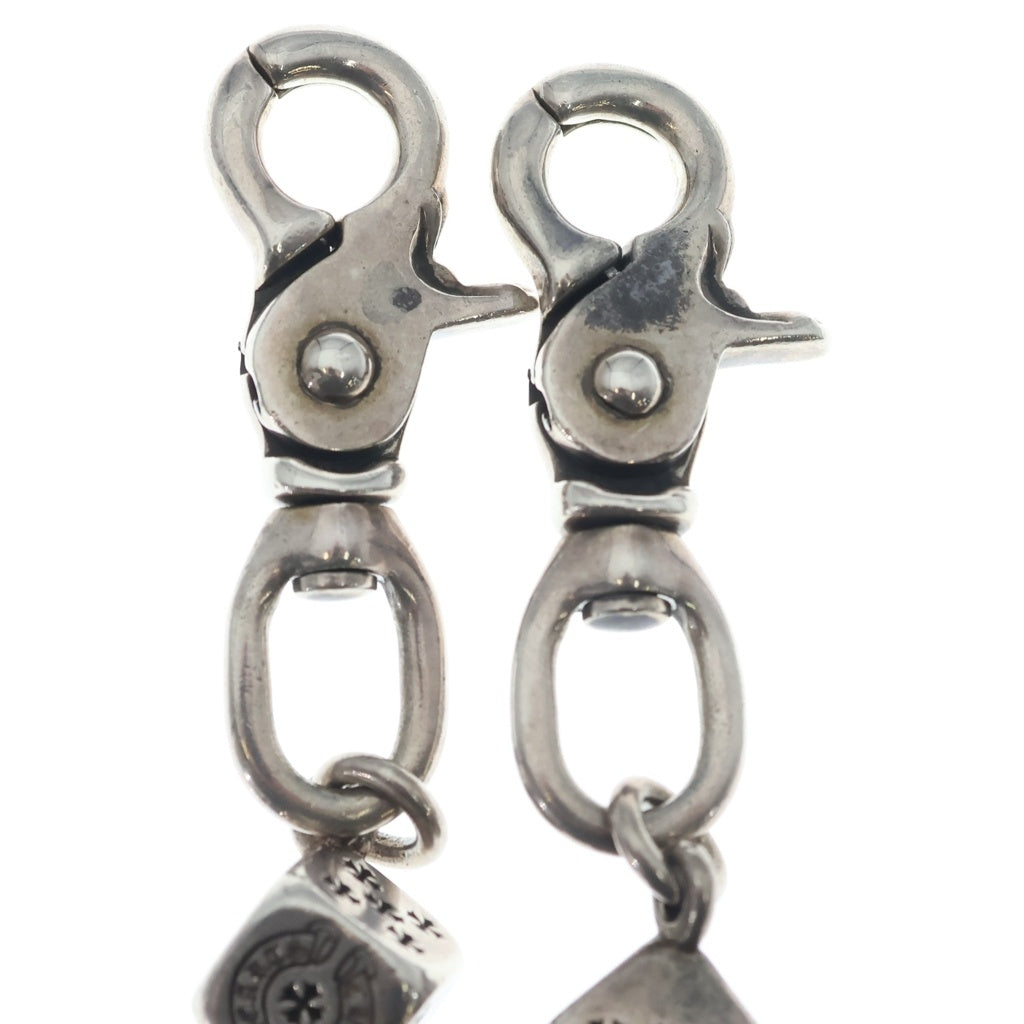CHROME HEARTS(クロムハーツ) DICE LINK-2 2クリップダイス シルバーウォレットチェーン