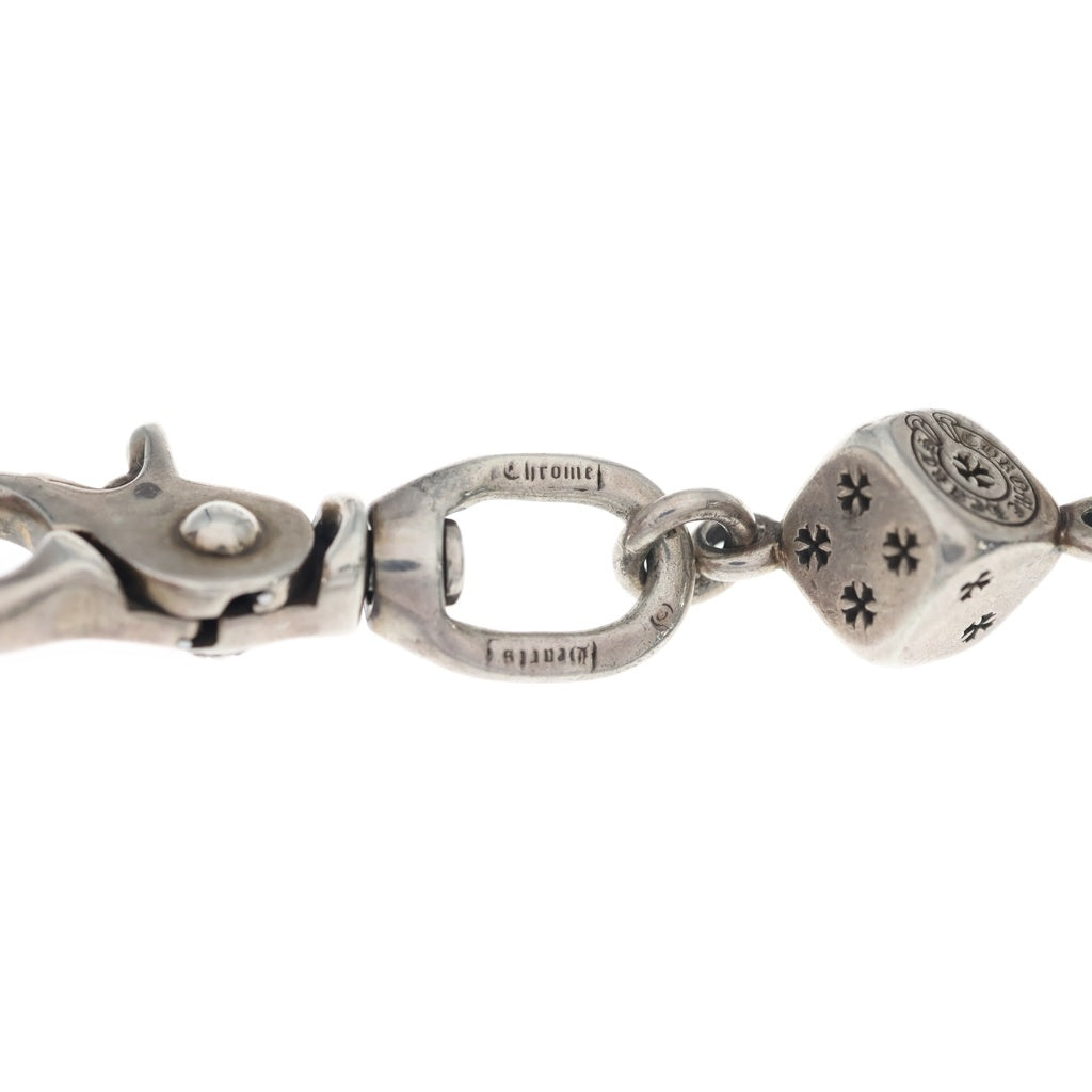 CHROME HEARTS(クロムハーツ) DICE LINK-2 2クリップダイス シルバーウォレットチェーン