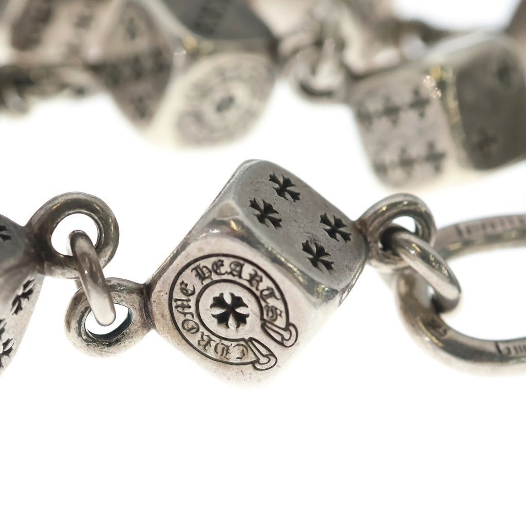 CHROME HEARTS(クロムハーツ) DICE LINK-2 2クリップダイス シルバーウォレットチェーン