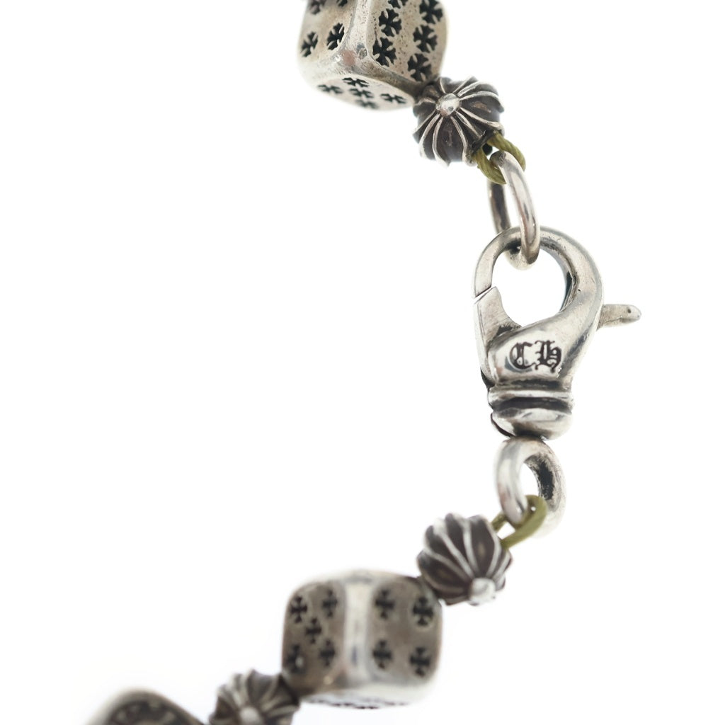 CHROME HEARTS(クロムハーツ) DICE BEAD ダイスビーズ シルバーブレスレット