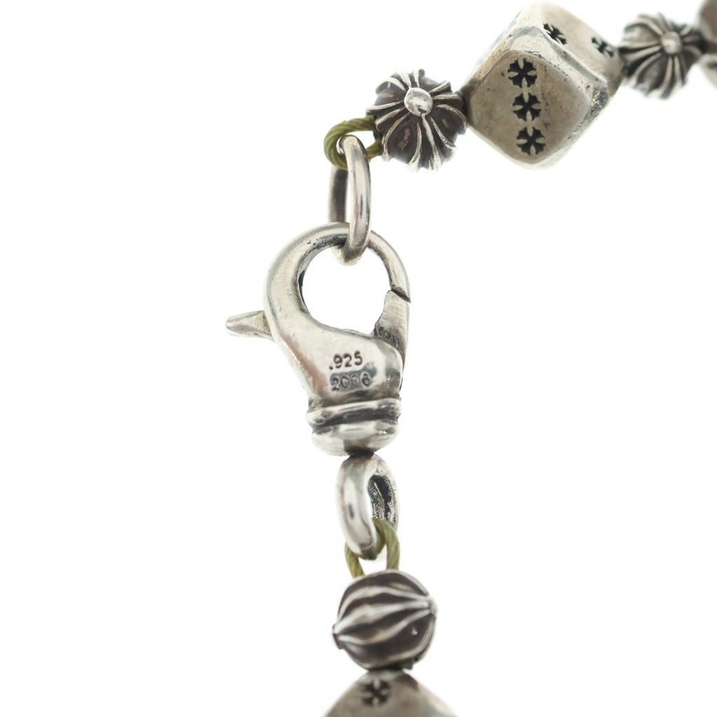 CHROME HEARTS(クロムハーツ) DICE BEAD ダイスビーズ シルバーブレスレット