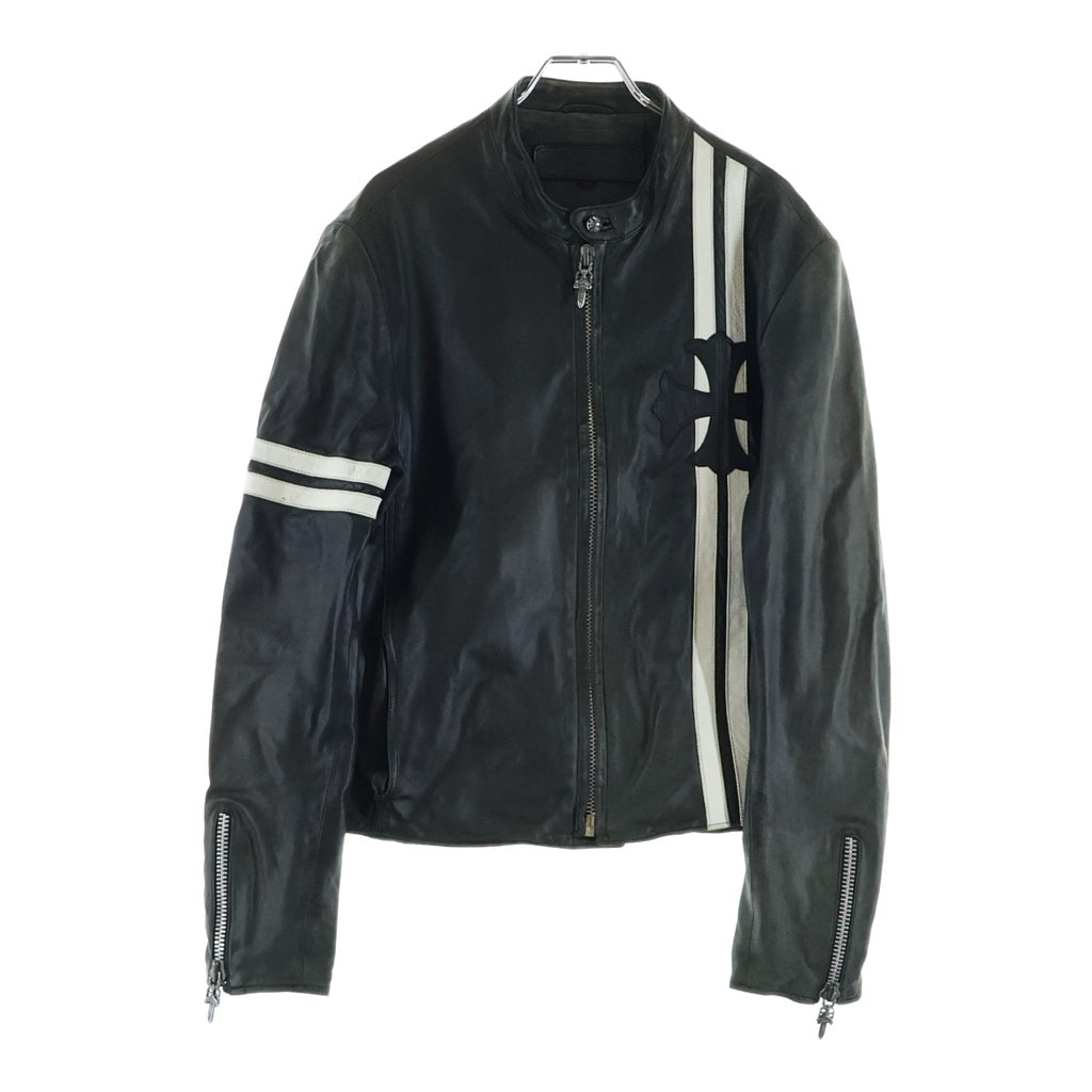 CHROME HEARTS(クロムハーツ) 10th Anniversary Aoyama Racing Jacket青山10周年記念 レーシングジャケット ブバッグホースシュー ブラック