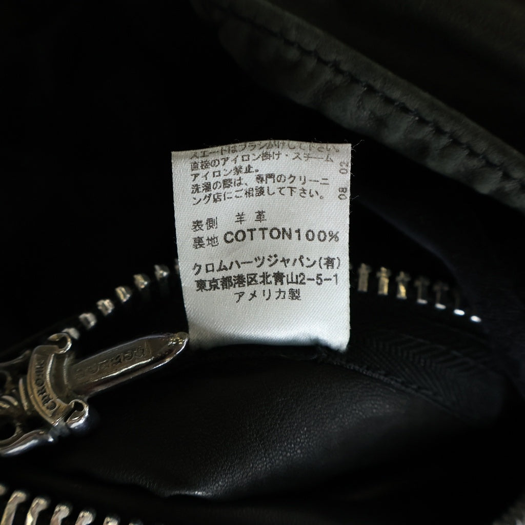CHROME HEARTS(クロムハーツ) 10th Anniversary Aoyama Racing Jacket青山10周年記念 レーシングジャケット ブバッグホースシュー ブラック