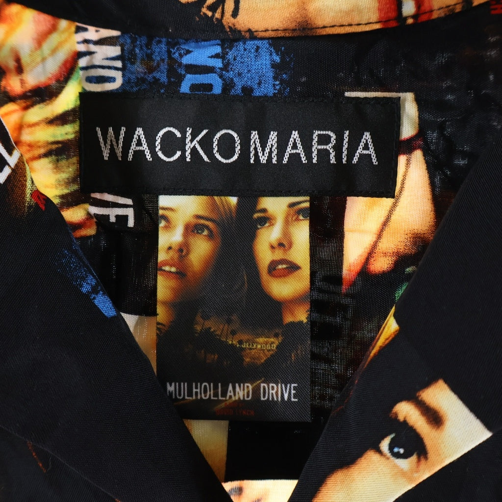 WACKO MARIA(ワコマリア) ×MULHOLLAND DRIVE HAWAIIAN SHIRT マルホランド ドライブ ハワイアン半袖シャツ マルチ