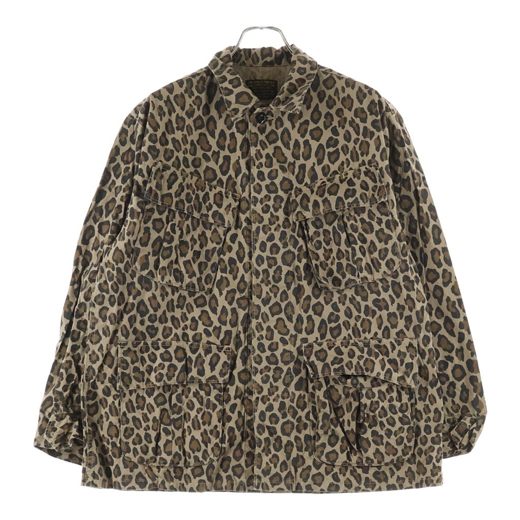 WACKO MARIA(ワコマリア) 24AW LEOPARD JACKET レオパードジャケット ブラウン