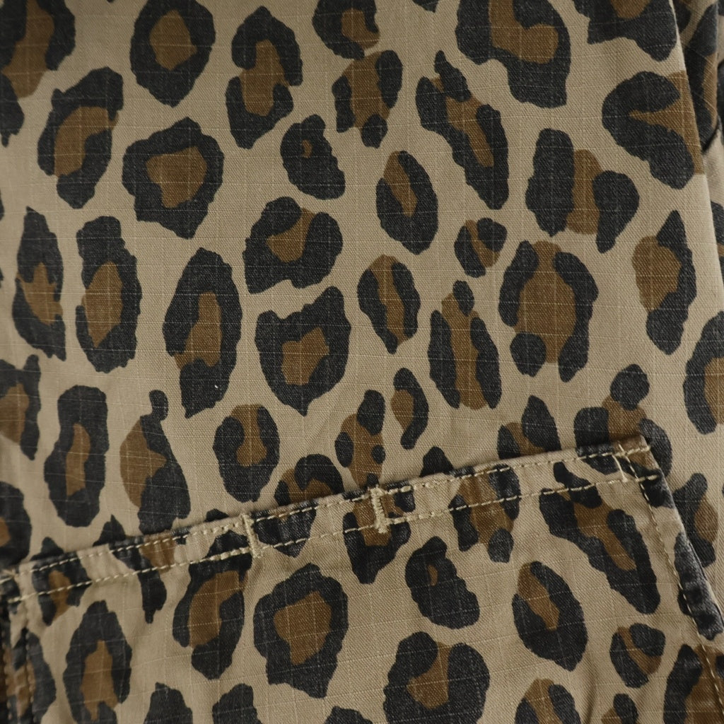 WACKO MARIA(ワコマリア) 24AW LEOPARD JACKET レオパードジャケット ブラウン