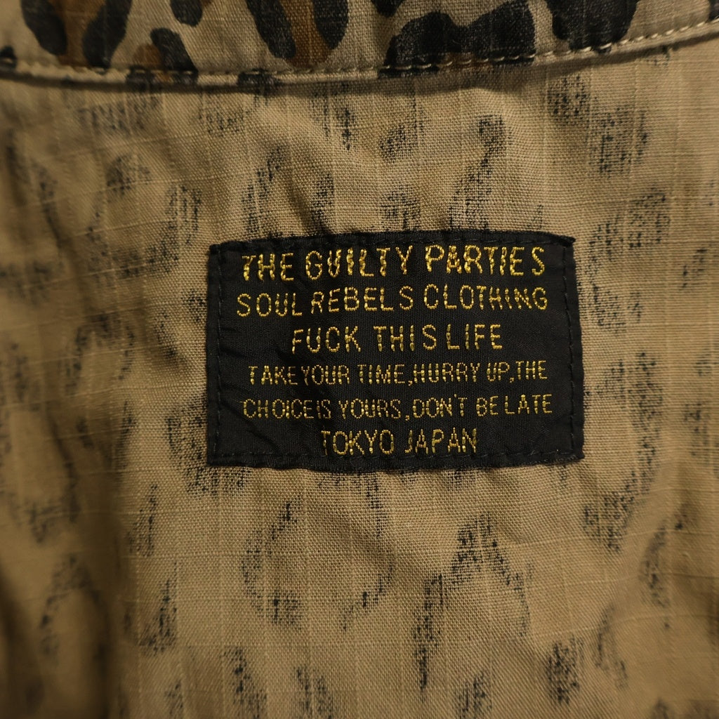 WACKO MARIA(ワコマリア) 24AW LEOPARD JACKET レオパードジャケット ブラウン