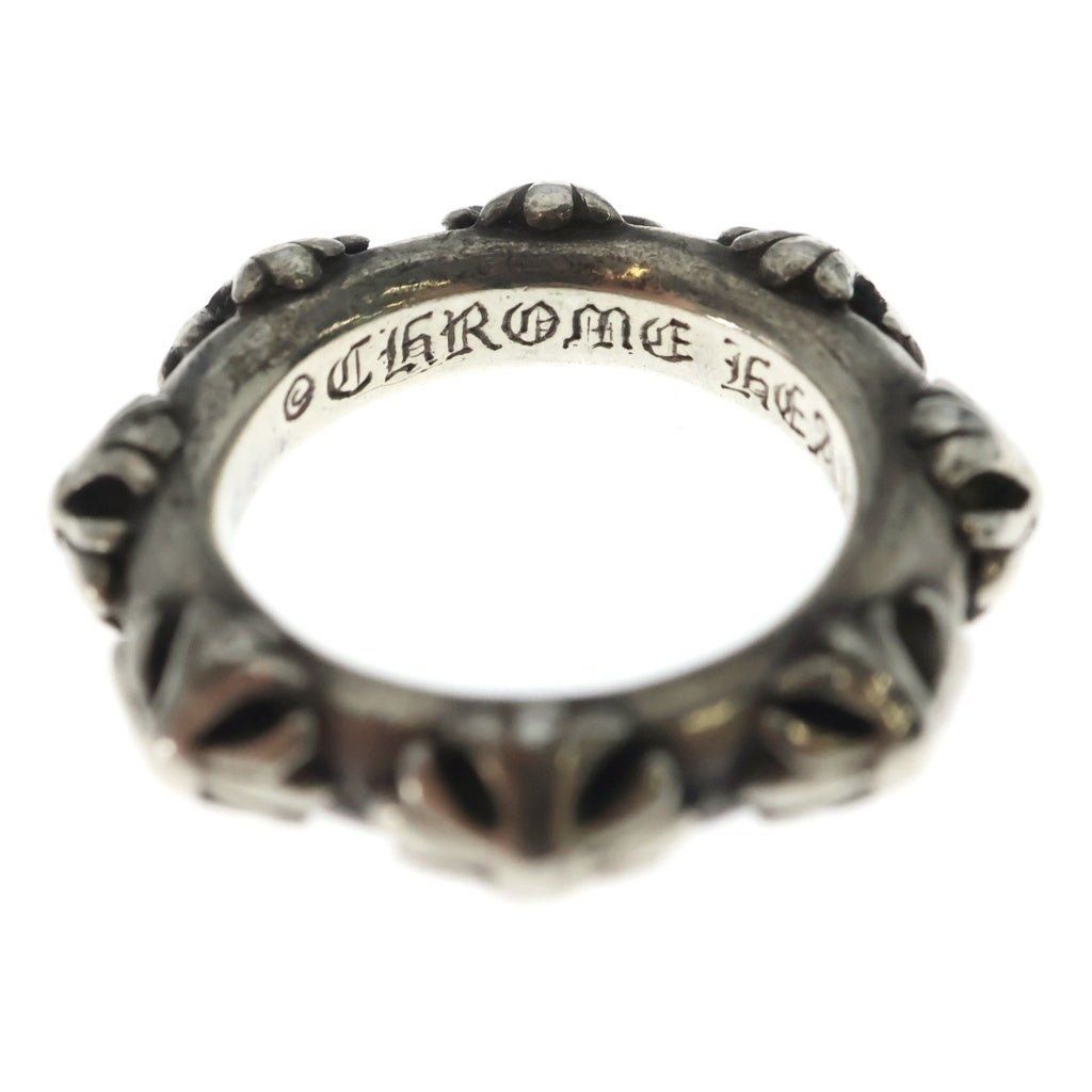 CHROME HEARTS(クロムハーツ) CROSS BAND クロスバンド リング シルバー BCA342