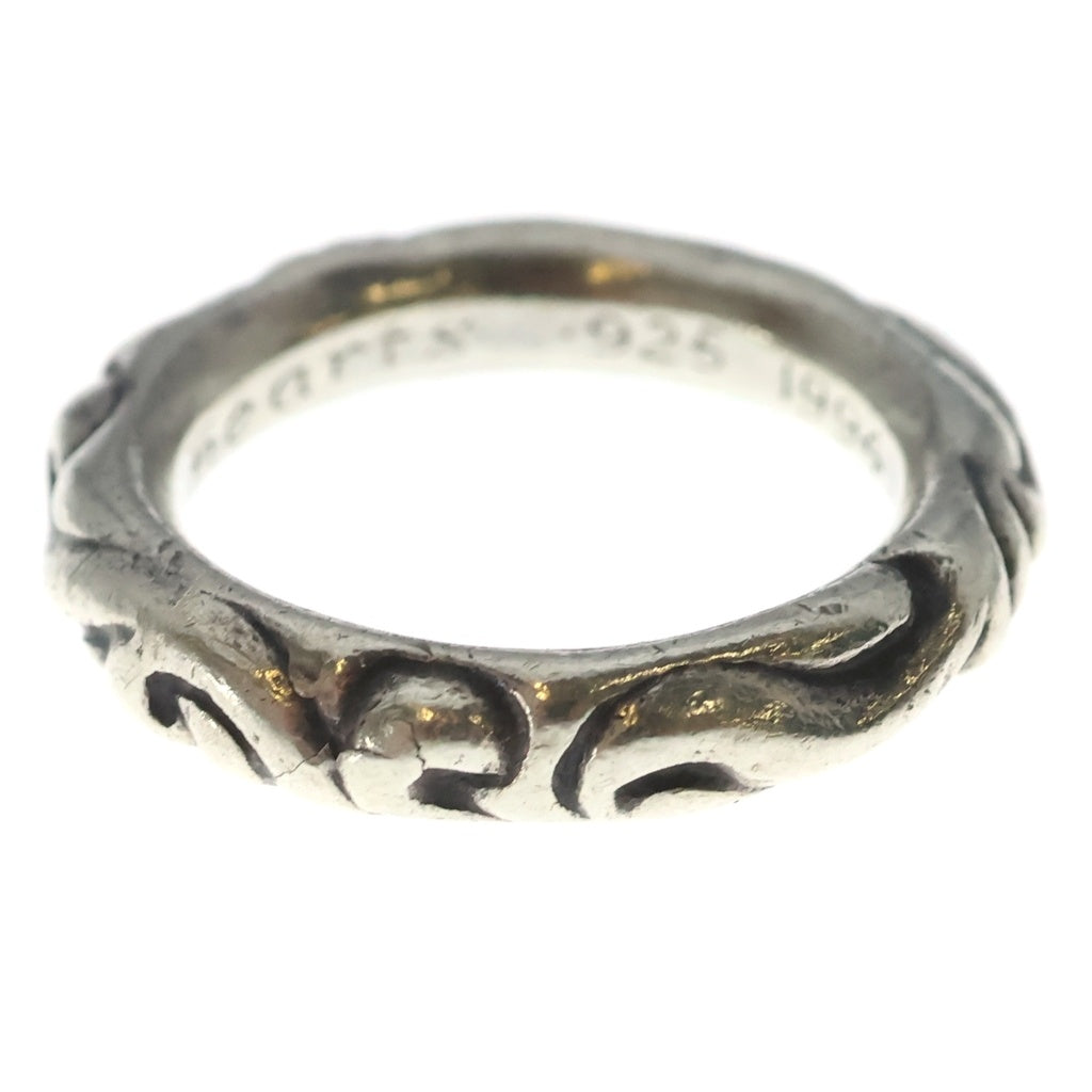 CHROME HEARTS(クロムハーツ) SCRL BAND スクロールバンド リング シルバー BCA351