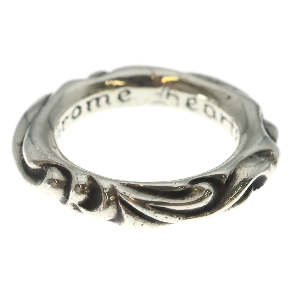 CHROME HEARTS(クロムハーツ) SCRL BAND スクロールバンド リング シルバー BCA351