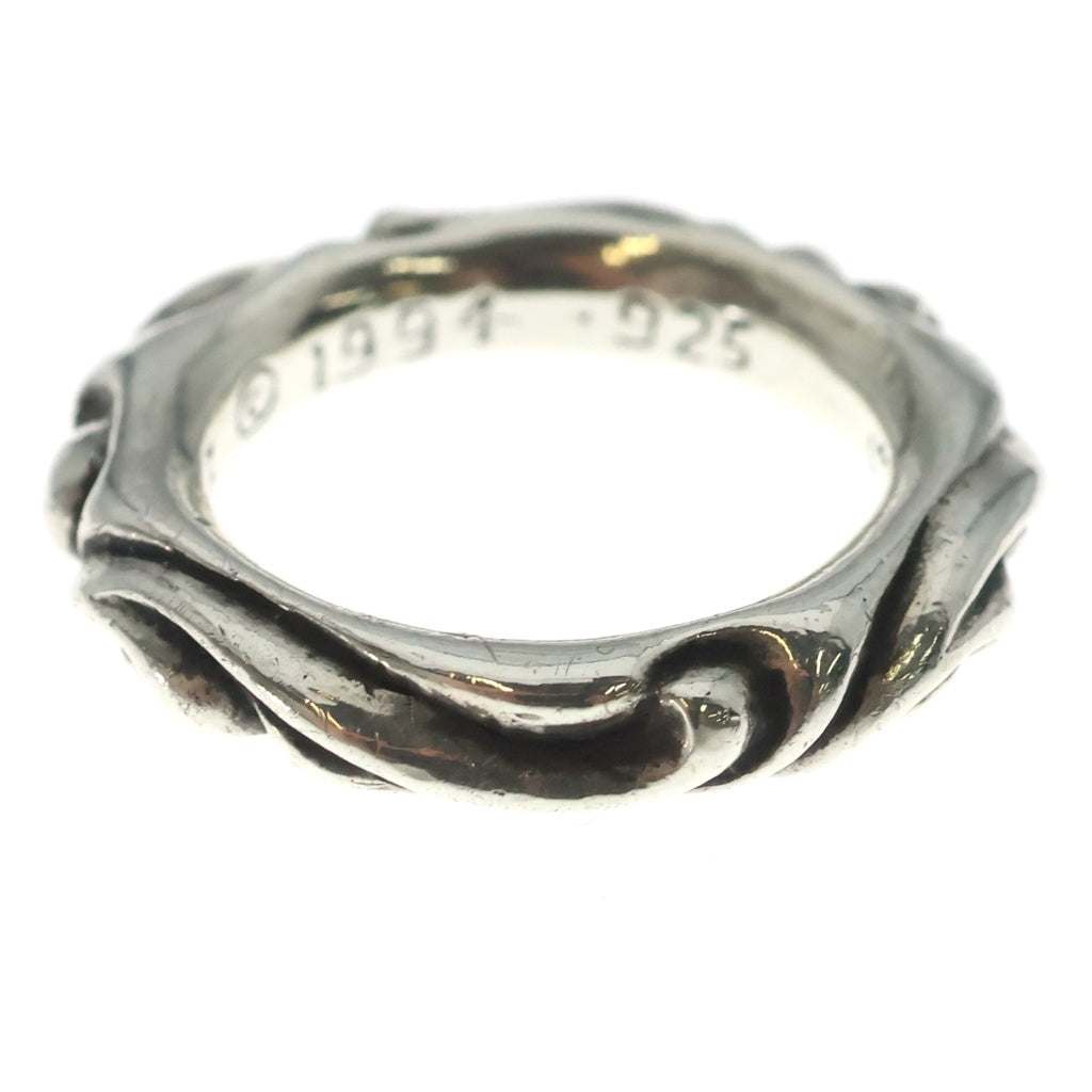 CHROME HEARTS(クロムハーツ) SCRL BAND スクロールバンド リング シルバー BCA351
