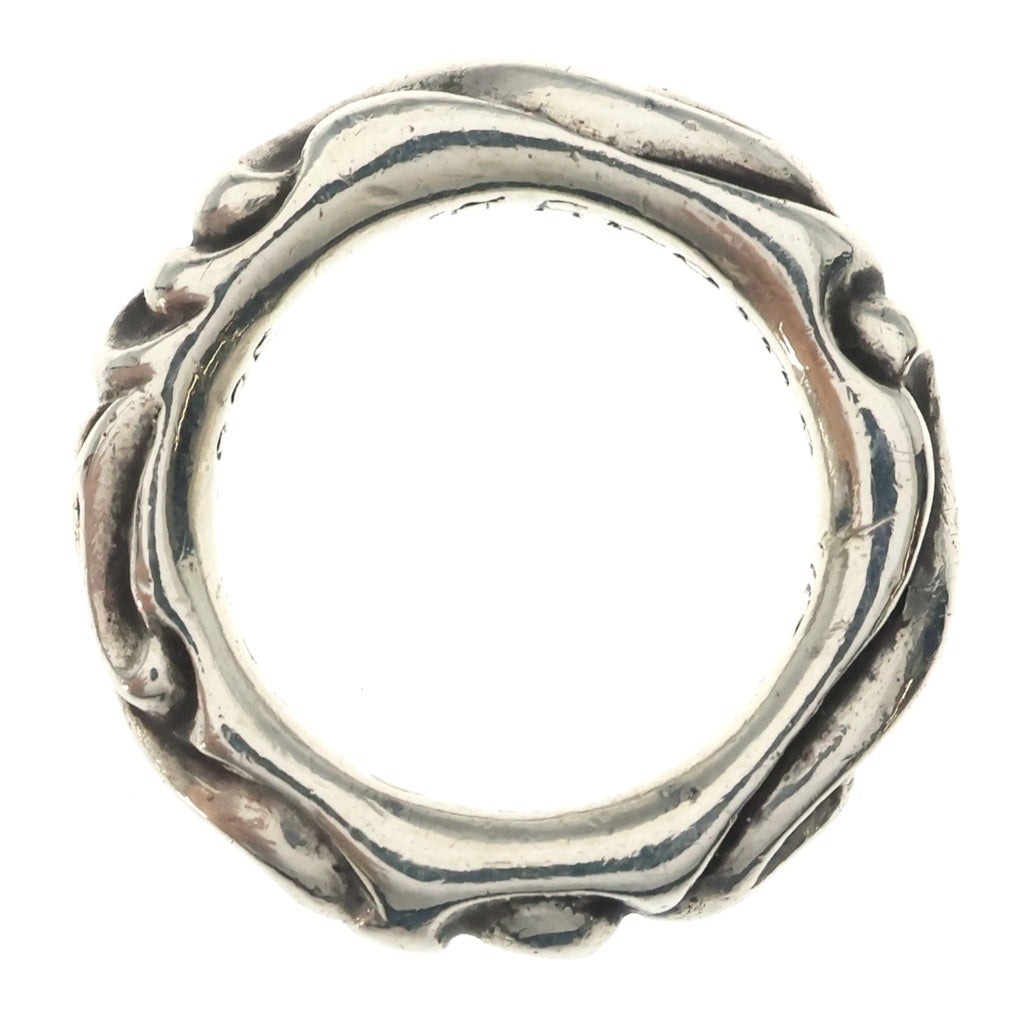 CHROME HEARTS(クロムハーツ) SCRL BAND スクロールバンド リング シルバー BCA351