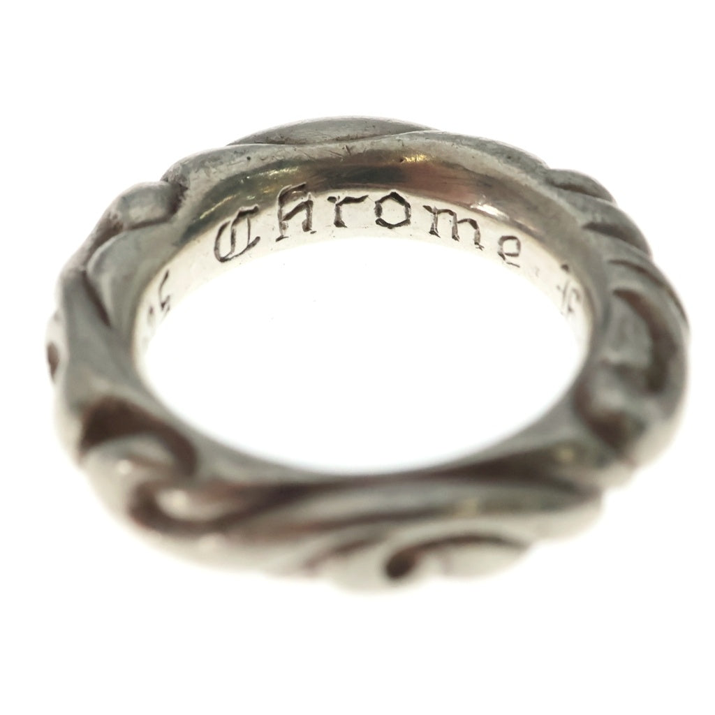 CHROME HEARTS(クロムハーツ) SCRL BAND スクロールバンド リング シルバー BCA351