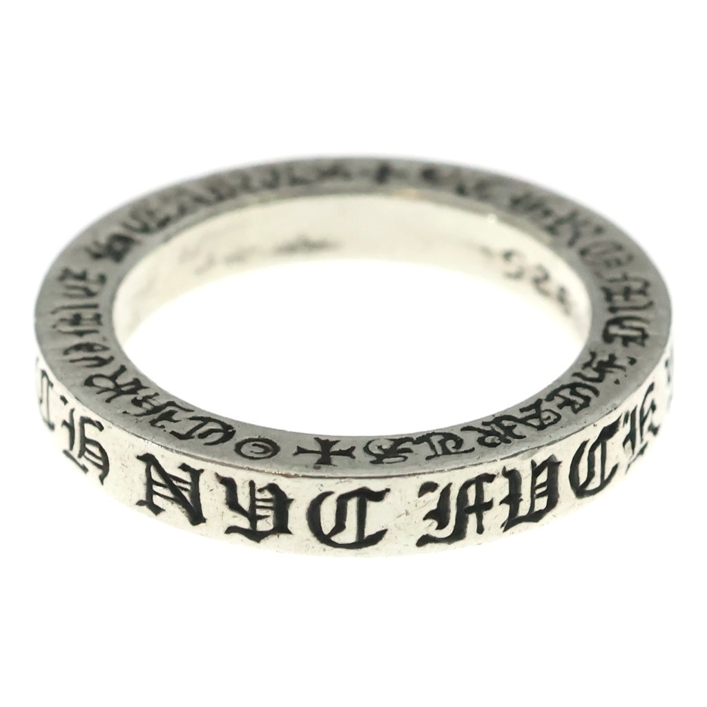 CHROME HEARTS(クロムハーツ) 3mm SPACER FUCKYOU NYC限定 3mmスペーサーファックユー リング シルバー