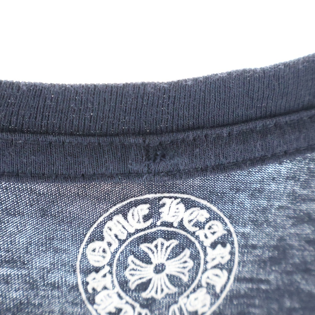 CHROME HEARTS(クロムハーツ) OLD V NECK CH PLS オールド Vネック CHプラス 半袖Tシャツ カットソー ブラック