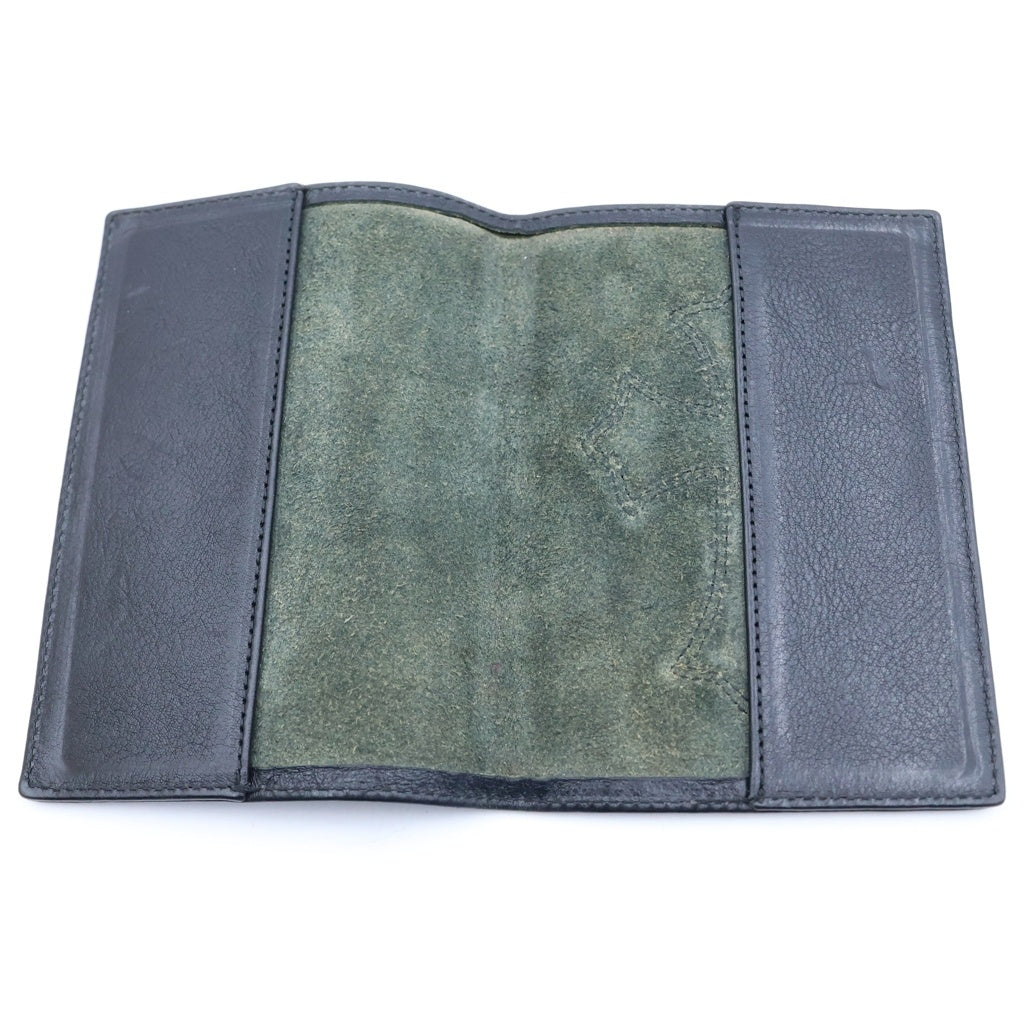 CHROME HEARTS(クロムハーツ) PASSPORT COVER パスポート クロスパッチ付きパスポートケース ブラック
