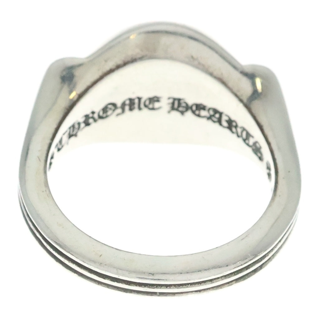 CHROME HEARTS(クロムハーツ) CH PLUS FLAT TOP CHプラス フラットトップ リング シルバー