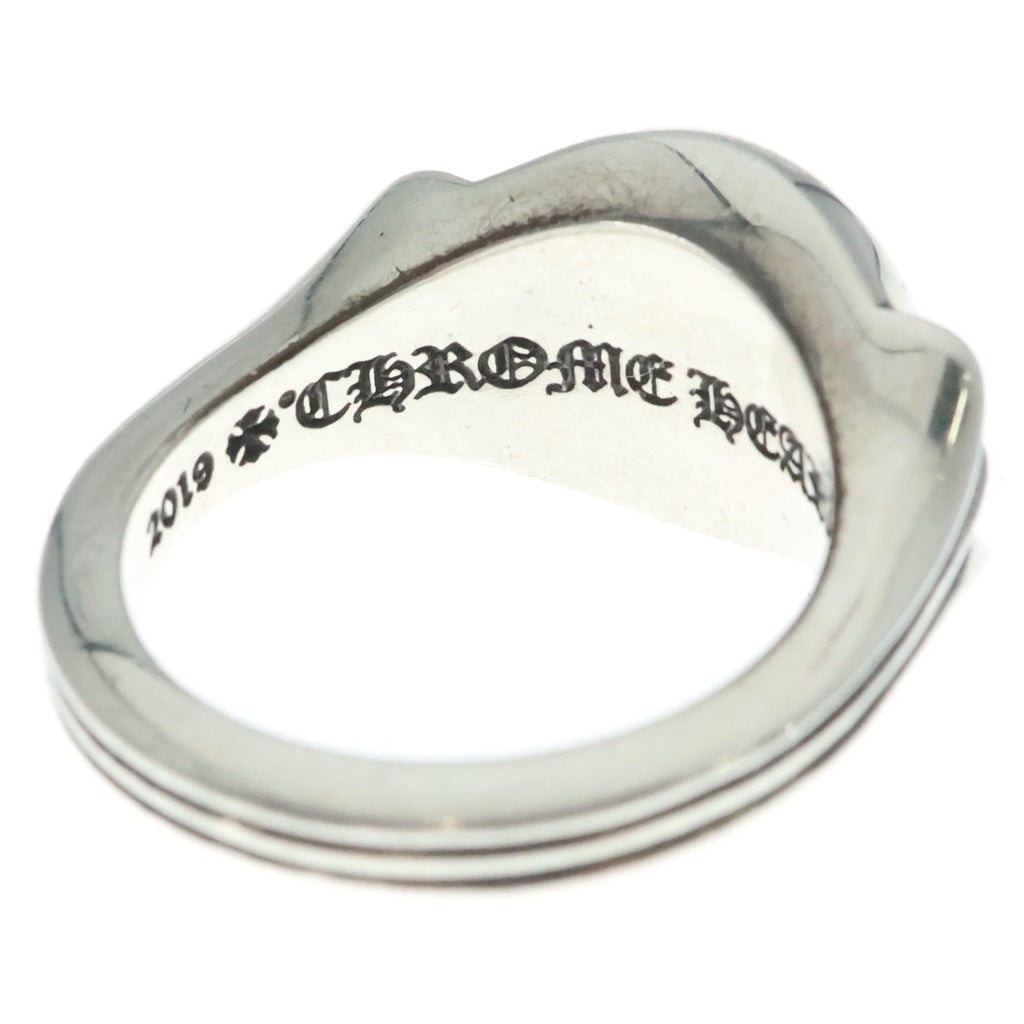 CHROME HEARTS(クロムハーツ) CH PLUS FLAT TOP CHプラス フラットトップ リング シルバー