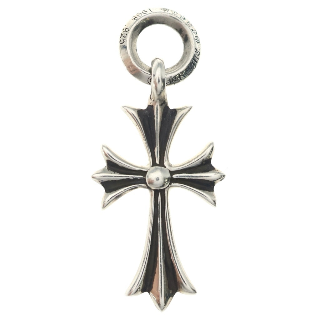 CHROME HEARTS(クロムハーツ) TINY CH CROSS タイニーCHクロス チャーム ネックレストップ シルバー BCA382
