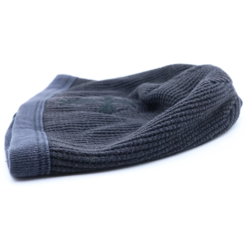 CHROME HEARTS(クロムハーツ) OLD THERMAL BEANIE オールド CHクロス刺繍 サーマル ビーニー ニット帽 キャップ ブラック