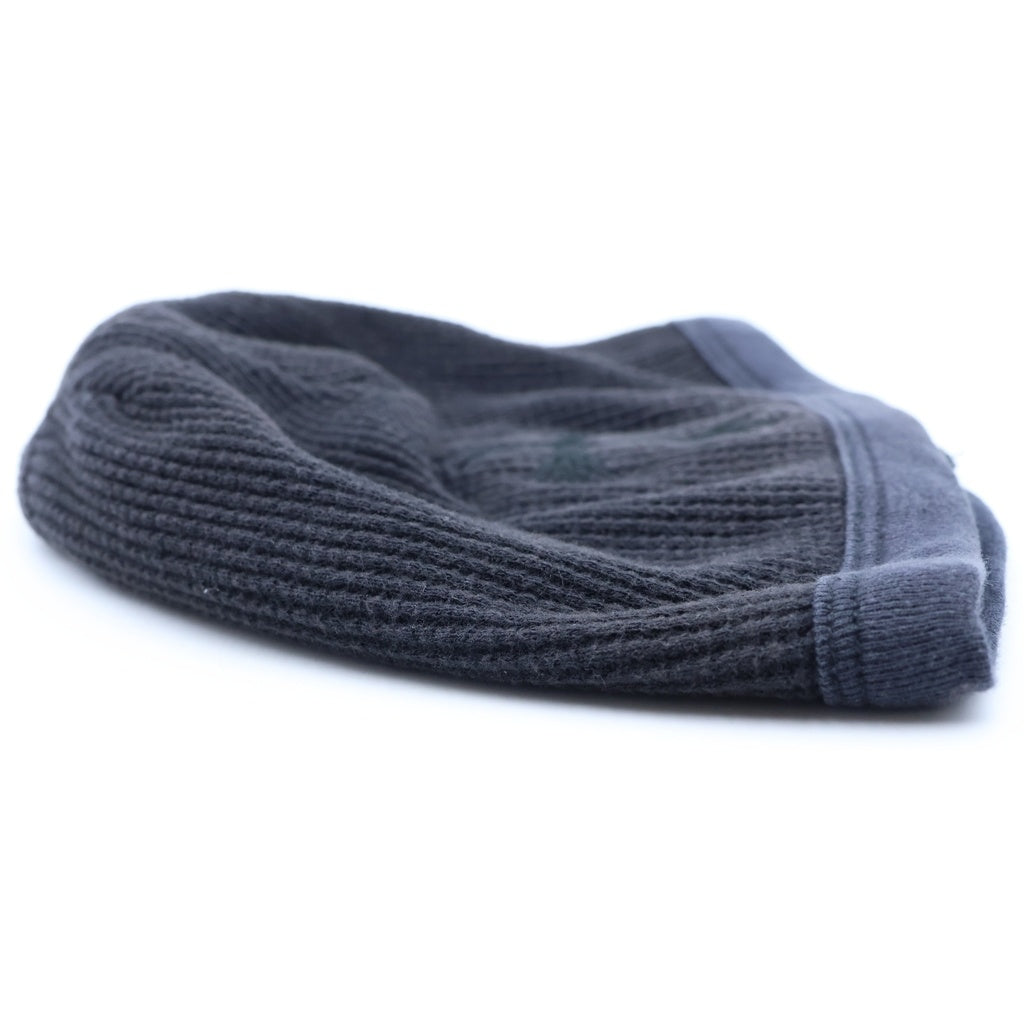 CHROME HEARTS(クロムハーツ) OLD THERMAL BEANIE オールド CHクロス刺繍 サーマル ビーニー ニット帽 キャップ ブラック