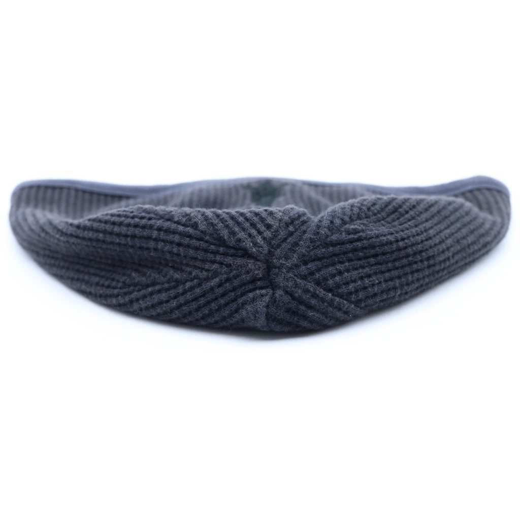 CHROME HEARTS(クロムハーツ) OLD THERMAL BEANIE オールド CHクロス刺繍 サーマル ビーニー ニット帽 キャップ ブラック