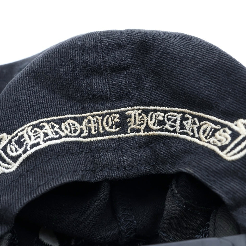 CHROME HEARTS(クロムハーツ) OLD CEMETERY CAP オールド セメタリークロス刺繍 キャップ ブラック