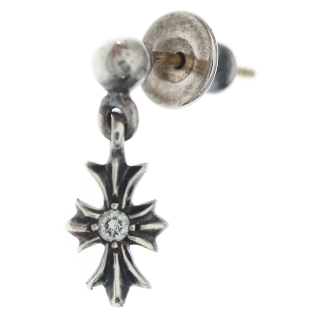 CHROME HEARTS(クロムハーツ) TNY E CH PLS DIA タイニーE CHプラス ドロップピアス 1ダイヤ シルバー BCA402